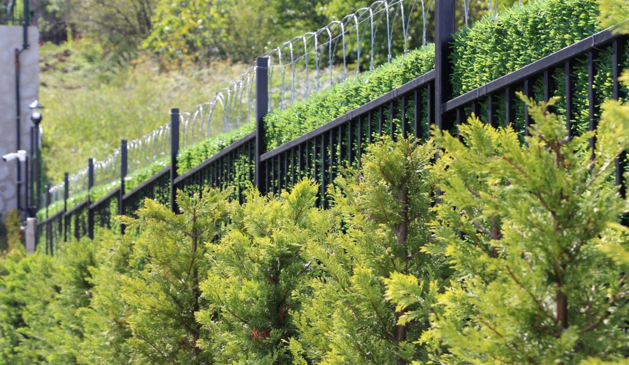 Saforest Villa Ardic Security Razor Wires on the Fences 02